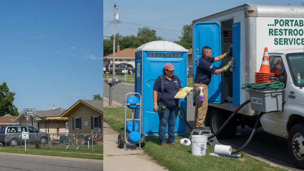 Porta Potty Rental in Bennett, IA near me